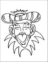 coloriage deguisement carnaval venise